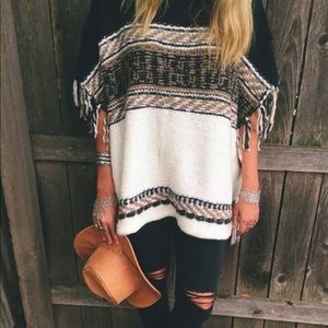 Free People Labyrinth Poncho